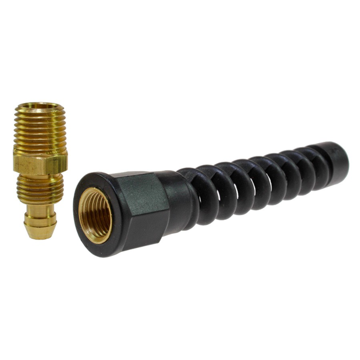 Flexeel Reusable Strain Relief Rigid, 3/8" ID x 1/4" MPT