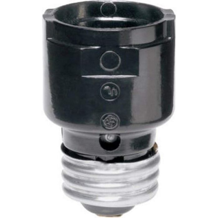 Pass & Seymour SOCKET EXTENSION MED TO MED BK