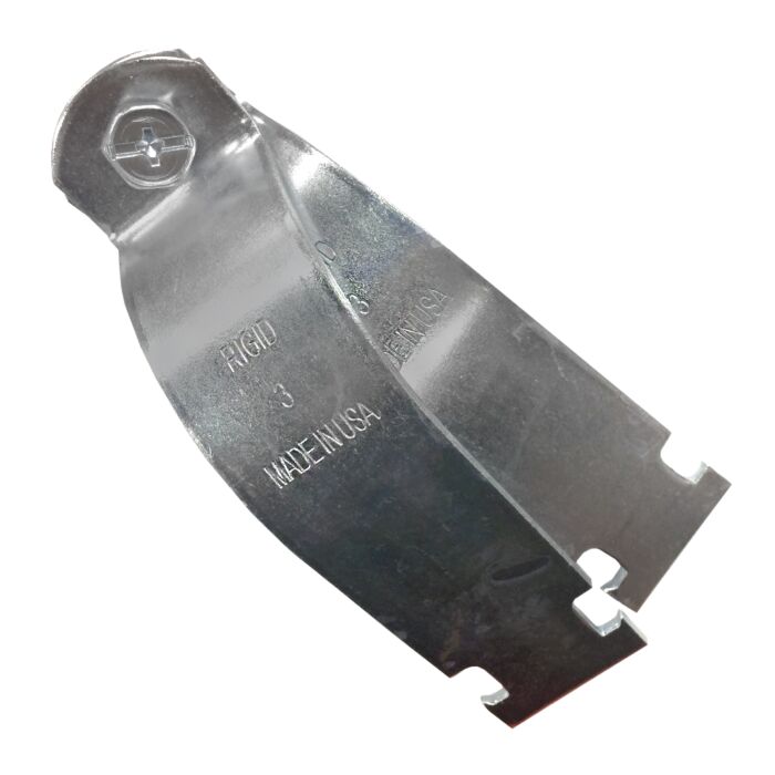 Steel 3 in 5/16 x 1 Bolt EMT/Rigid Strut Strap