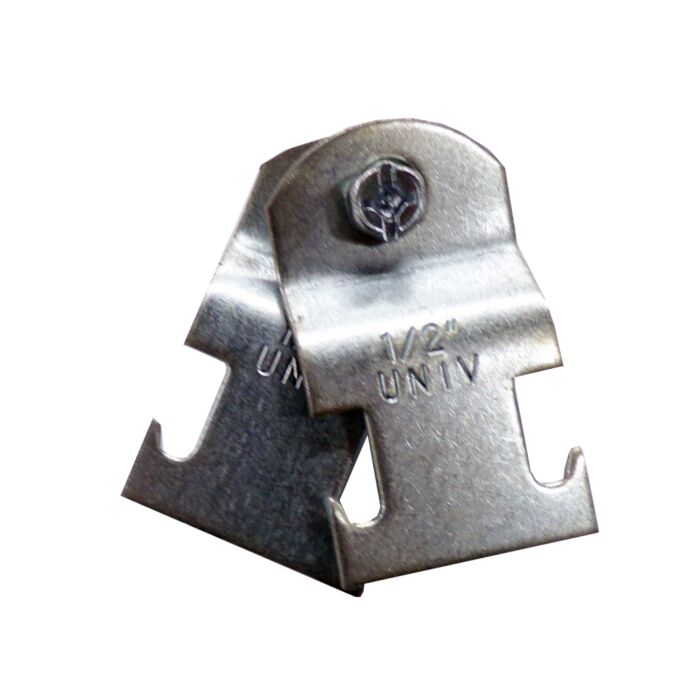 Steel 1/2 in 5/16 x 1 Bolt Strut Strap