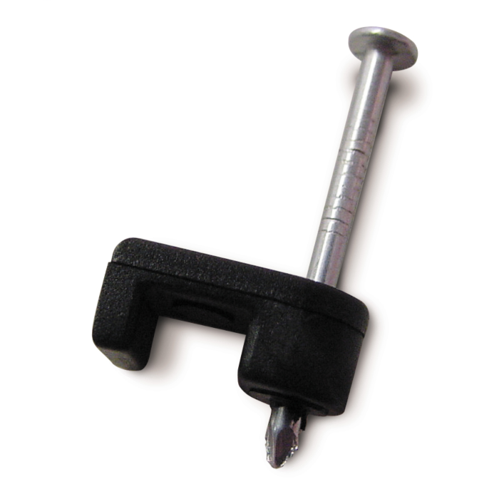 Gardner Bender Black 3/16 inch Plastic Staples - Low Voltage