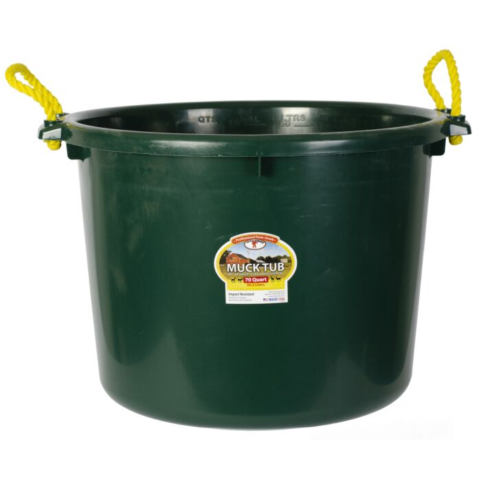 Little Giant Products 1-3/4 in Bushel Green Muck Bucket
