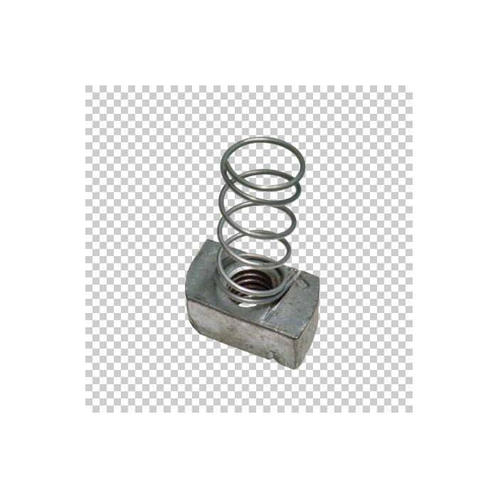 3/8-16 in Regular Spring Spring Nut Plated