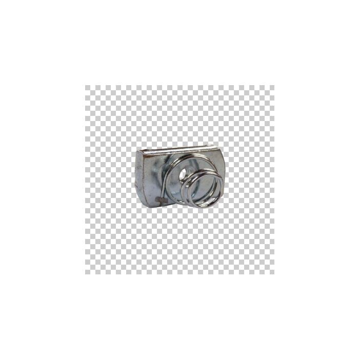 1/4-20 in Short Spring Spring Nut Plated