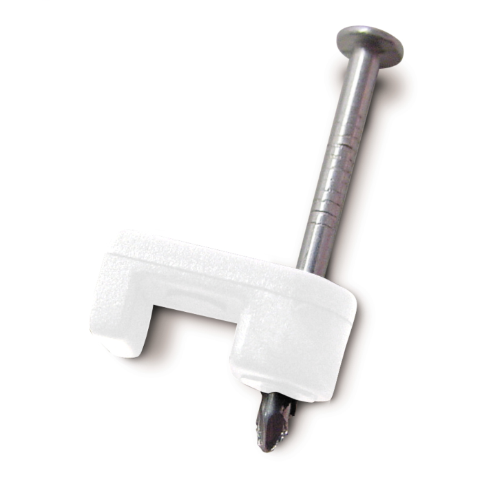 Gardner Bender White 3/16 inch Plastic Staples - Low Voltage