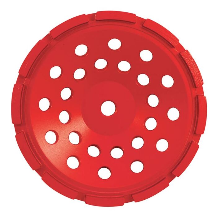 Pearl Abrasives 7 x 5/8-11 Pearl P2 Pro-V™ Concrete & Masonry Cup Wheel, Single Row