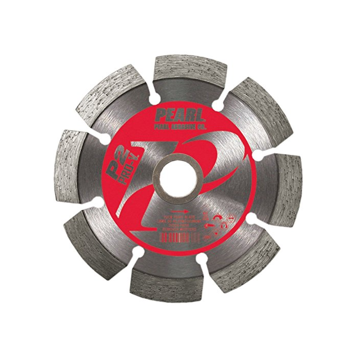 Pearl Abrasives P2™ Pro-V™ Tuck Point Blade PVTAK45 4-1/2" x.250x7/8", 5/8", 10mm
