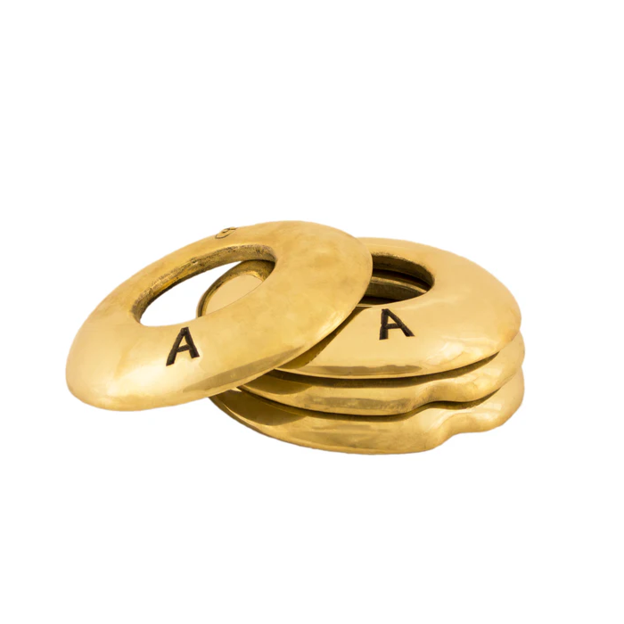 Fisher's Harness Brass Quoits Set