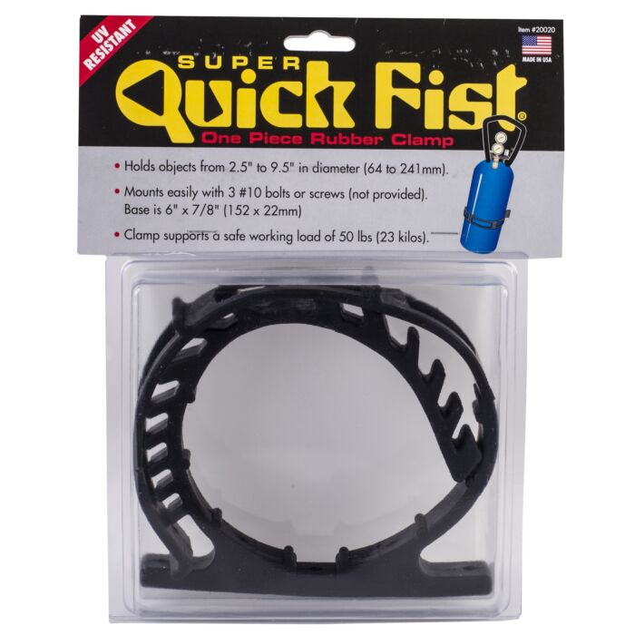 QUICKFIST® 2-1/2 - 9-1/2 in #10 Cushion Clamp