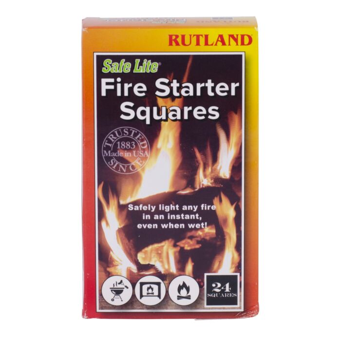 Rutland 1.5 in 1.75 in 0.375 in Fire Starter