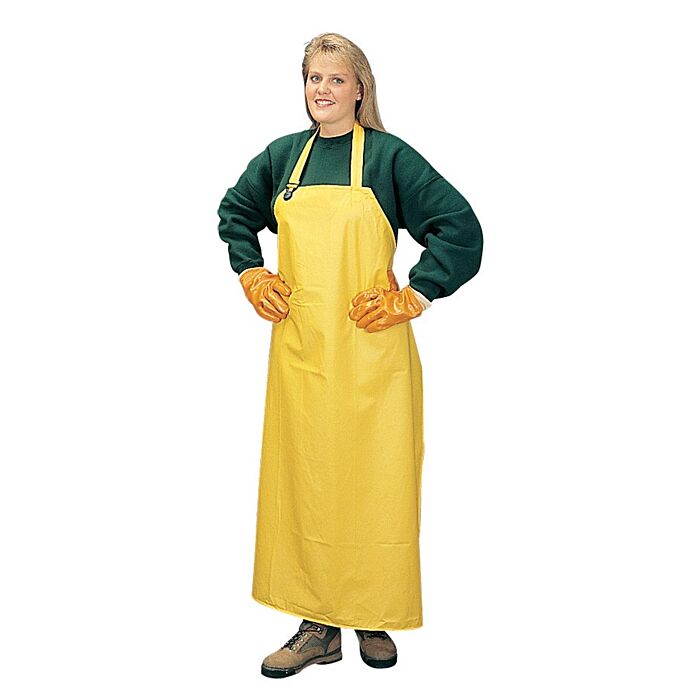 Liberty Safety 47 in Yellow PVC/Polyester Safety Apron