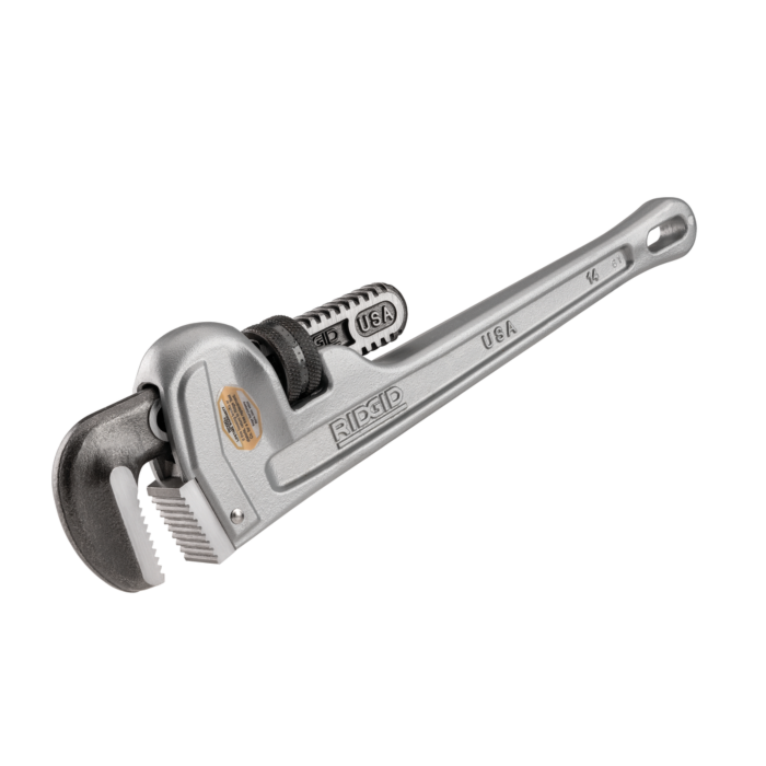 RIDGID 814 14" Aluminum Straight Pipe Wrench, 31095