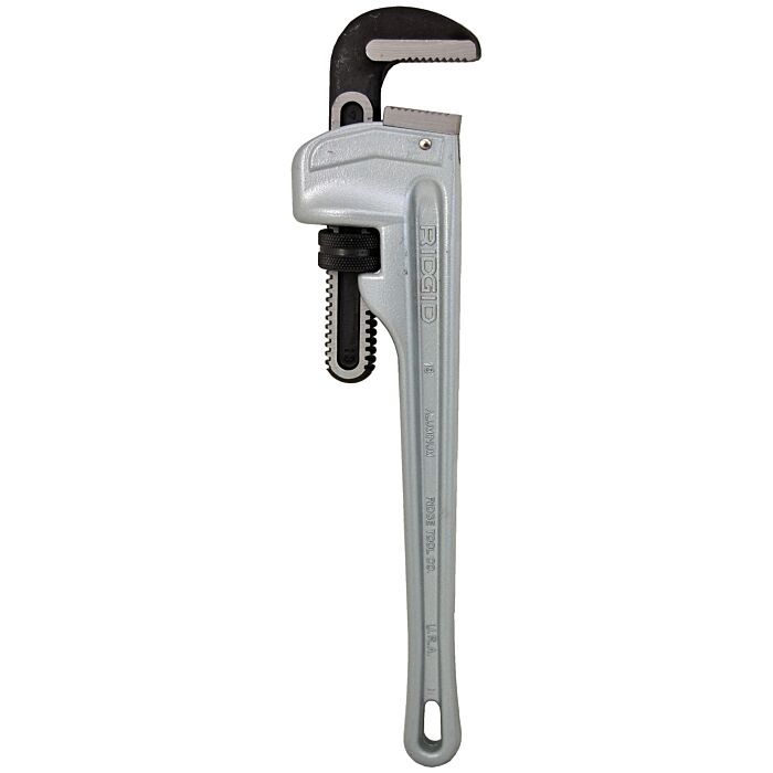 RIDGID 818 18" Aluminum Straight Pipe Wrench, 31100