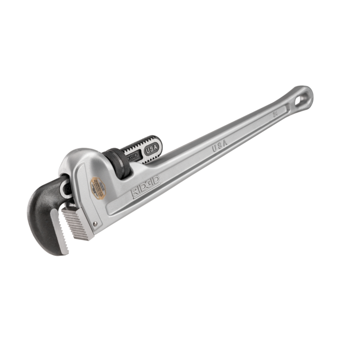 RIDGID 824 24" Aluminum Straight Pipe Wrench, 31105