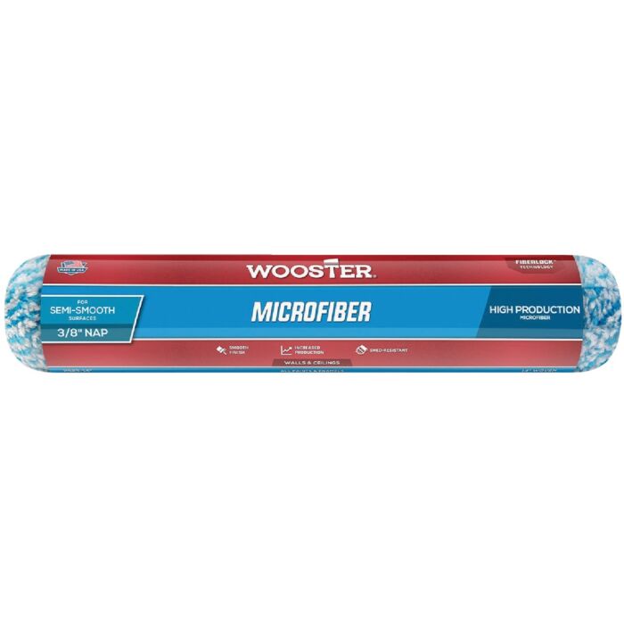 WOOSTER Microfiber Roller Cover - 14 in. x 3/8 in. Nap