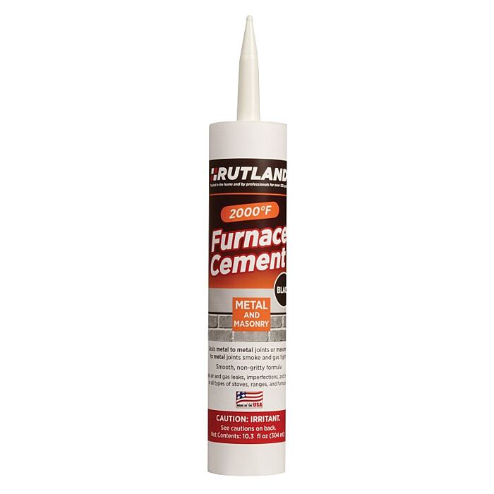 Rutland Furnace Cement (Black) 10.3 oz