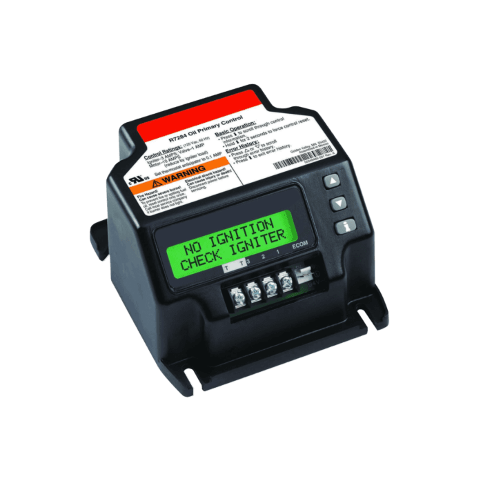 Honeywell 120-240 VAC 7.4 A 4-5/32 in Oil Primary Control