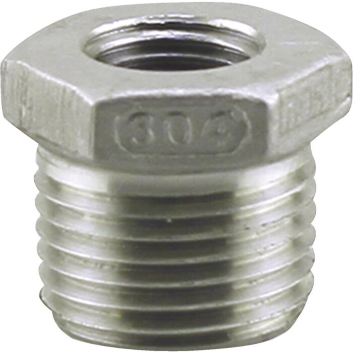 Boshart Industries 1/2" X 1/4" 304SS BSHG ISO4144