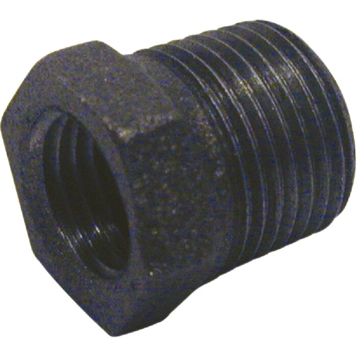 Southland B&K 2 In. x 1-1/2 In. Hexagon Black Iron Bushing