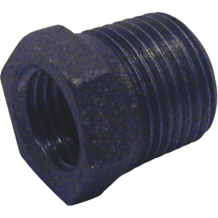 Southland B&K 2 In. x 1-1/4 In. Hexagon Black Iron Bushing