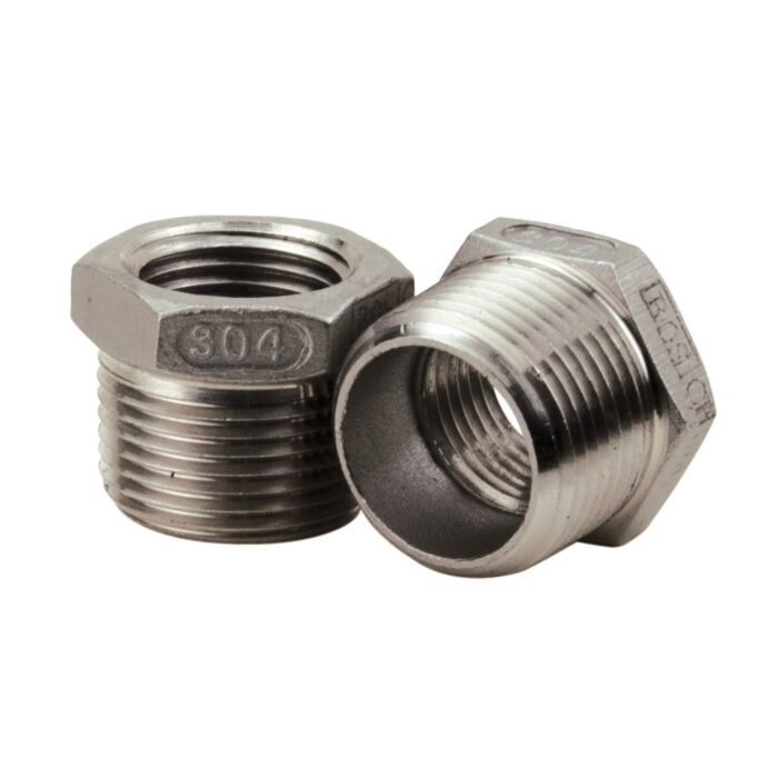 Boshart Industries 3/4" X 1/2" 304SS BSHG ISO4144