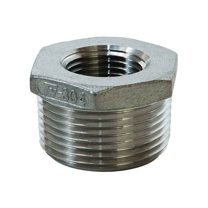 Boshart Industries 3/8" X 1/4" 304SS BSHG ISO4144