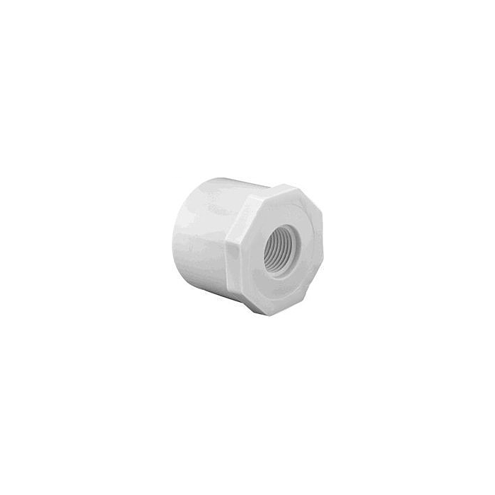 Boshart Industries 1/2" x 3/8" SP x FIPT REDUCING BUSHING - SCHEDULE 40 PVC