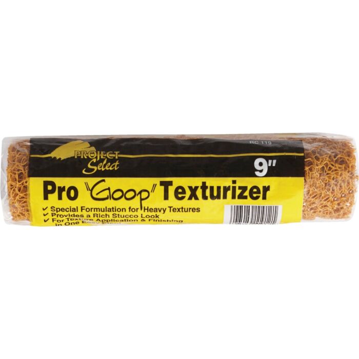 Linzer Pro Goop Texturizer Specialty Roller Cover - 3/8 in. Nap x 9 in.