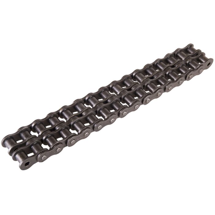 Timken #60-2R Premium Riveted Double Strand Roller Chain, 10' Box