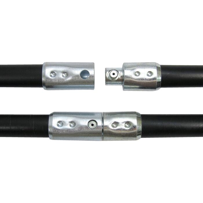 SootEater Fiberglass Chimney Cleaning Extension Rod (2pk) 3 ft