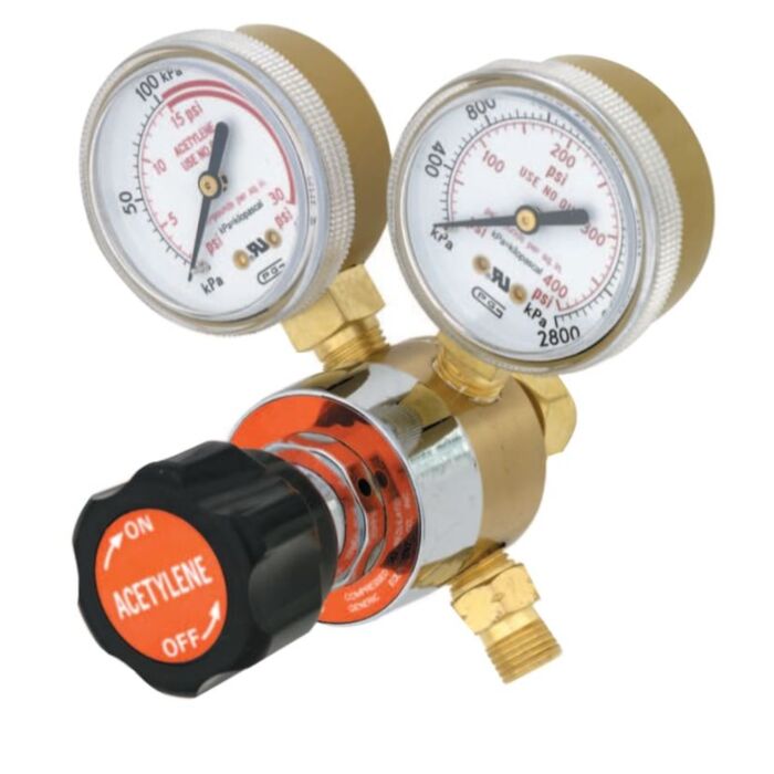 Acetylene Regulator 4-30psi
