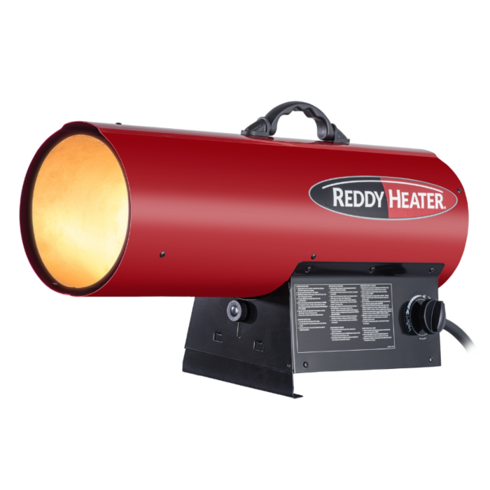 Reddy Heater Forced Air Propane Heater 70-125K BTU (LP) - 100 lb Tank