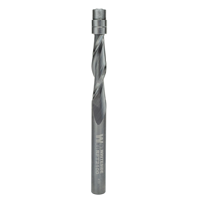 Whiteside 1/4 in 1 in 3 in Spiral Flush Trim Up Cut