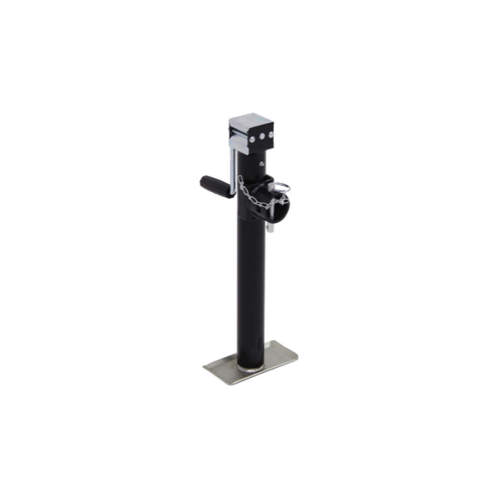 Ram 2000 lb 23-1/4 in BlackPowder Coated Pipe Mount Swivel Jack