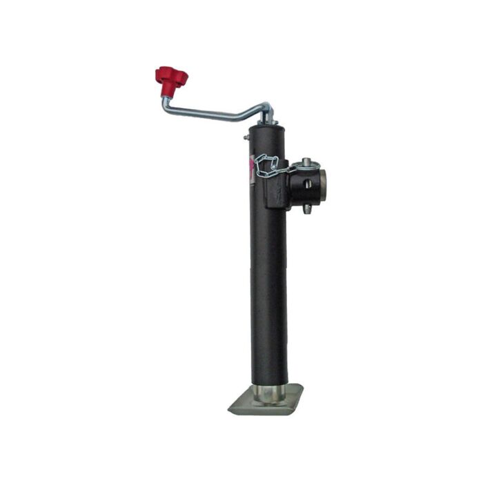 Ram 5000 lb 20-1/4 in BlackPowder Coated Pipe Mount Swivel Jack