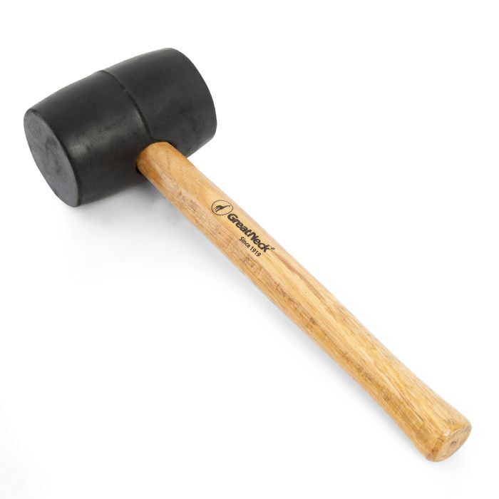 Great Neck 32 oz Rubber Hardwood Mallet