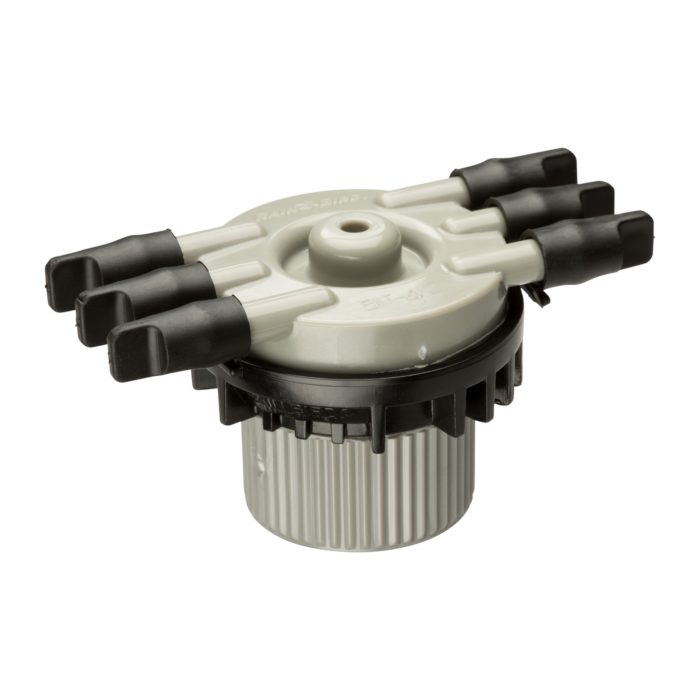 Rain Bird MANIFRE6S Drip Irrigation 6-Port Manifold, Unregulated Free Flow