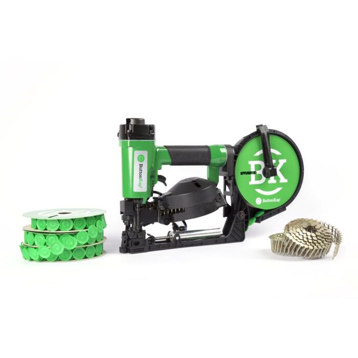 ButtonKap® AutoKap LLC 120 Roofing Coil 1-1/4 in 1/4 in NPT Button Cap Nailer