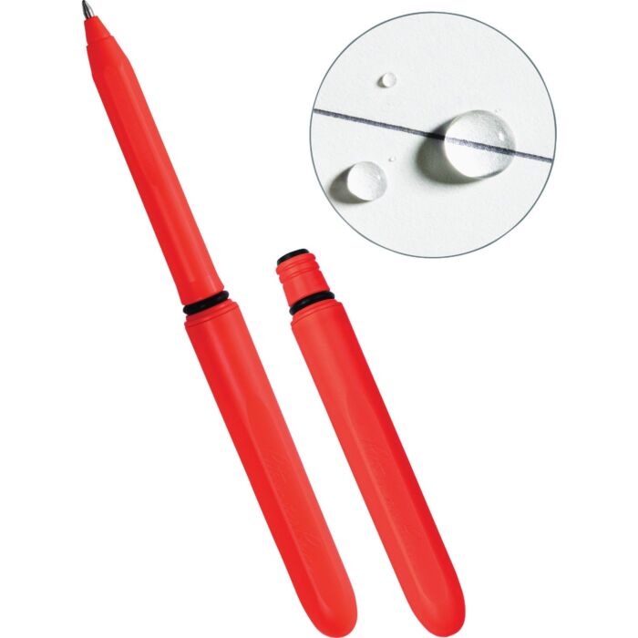 Rite in the Rain Orange All-Weather Pocket Pen, Black Ink (2-Pack)