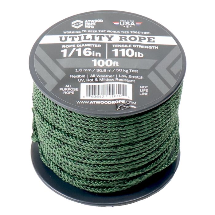 Atwood Rope MFG 1/16 in. Multi-Color Rope