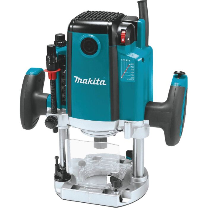 Makita 3-1/4 HP* Plunge Router, with Variable Speed