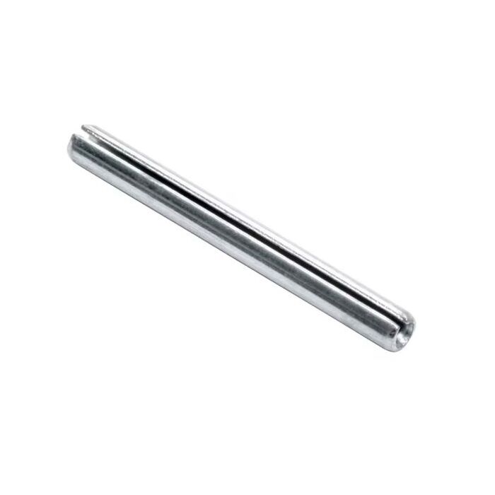 Slotted Spring Pin 5/16" x 1-3/4" 1070-1080 Carbon Steel Zinc Clear ASME B18.8.2