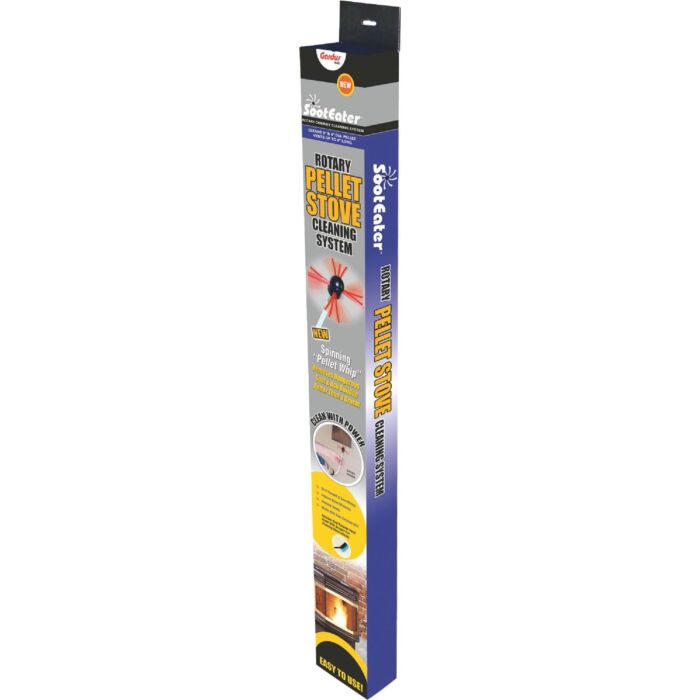 SootEater Rotary Whip Pellet Stove Pipe Cleaning System