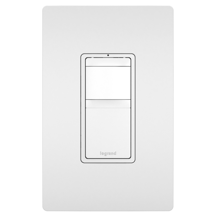 Pass & Seymour radiant® Single Pole 3-Way Occupancy Sensor, White