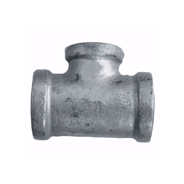 Eastman Tee 1-1/2 x 1 in Galvanized Pipe Reducing Tee