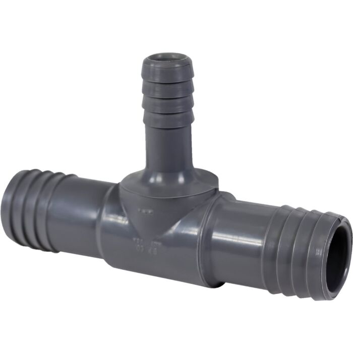 Plumbeeze 1" x 1" x 1/2" REDUCER TEE - POLY