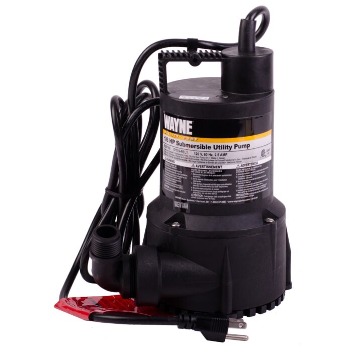 Wayne WAYNE RUP160 1/6 Portable Electric Water Removal Pump
