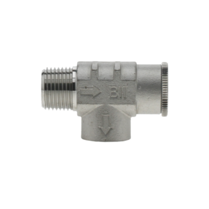 Boshart Industries SS Non-Adjustable Relief Valve