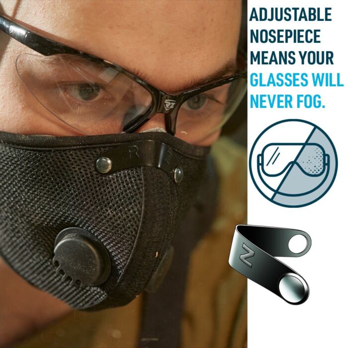 RZ MASK® XL Black Dust Mask