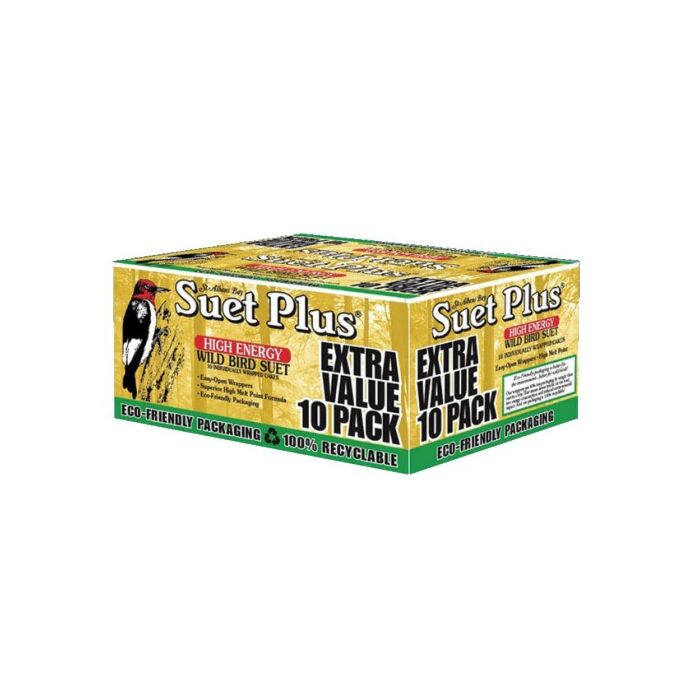 Suet Plus® Wildlife Sciences Suet Plus® 240 10.5 oz Suet Wild Bird Suet Cake
